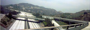 Glendale Freeway view