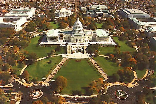 Aerial View of Capitol Hill