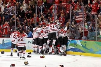 Canada's ice hockey victory