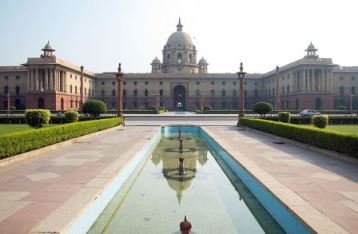 The Secretariat Building in New Delhi