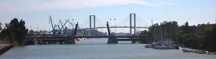 Seville harbour.