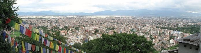 Kathmandu Valley view from Swayambhu