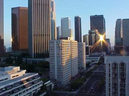 Financial District of Downtown L.A.