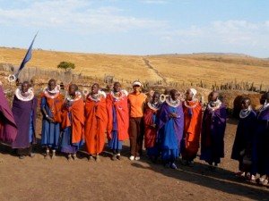 Maasai and Kay messy monkey