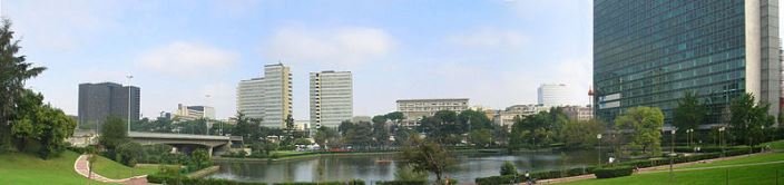  EUR business district in Rome