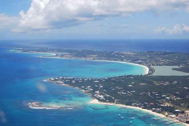 Anguilla-aerial view