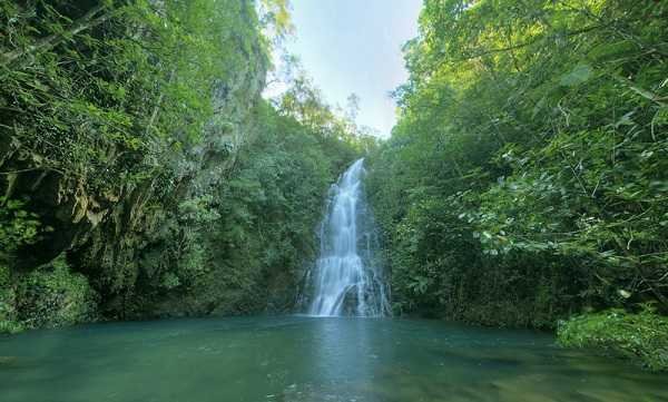 The Upper Falls — Cockscomb Basin Wildlife Sanctuary