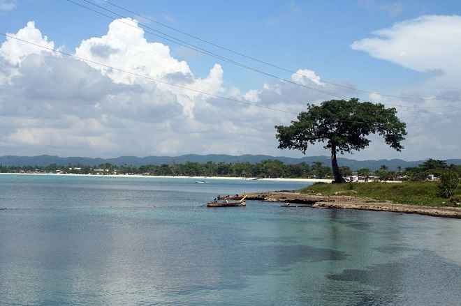 Negril coastline and beach