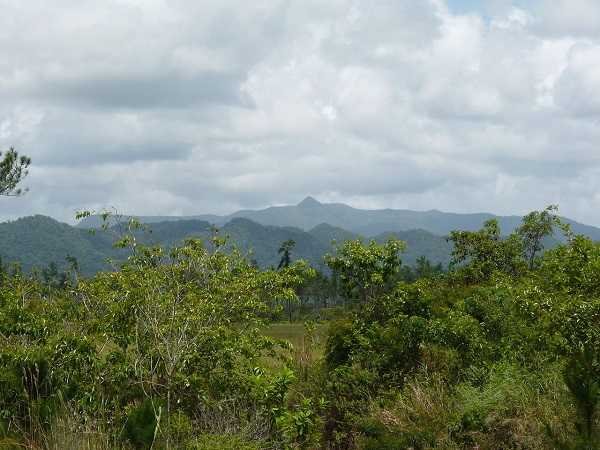 Maya Mountains with Victoria Peak Belize