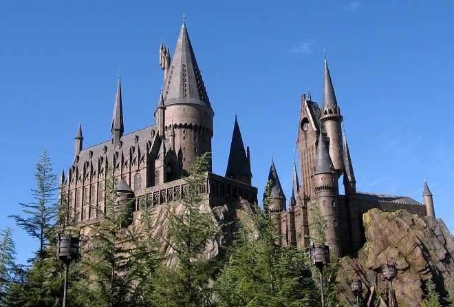 Hogwarts Castle in Harry Potter
