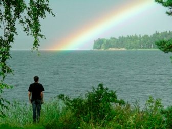 rainbow pot of gold